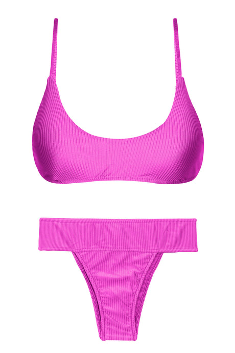 Product Front: Rio De Sol Zestaw Bikini Set Eden-Pink Bralette Rio-Cos