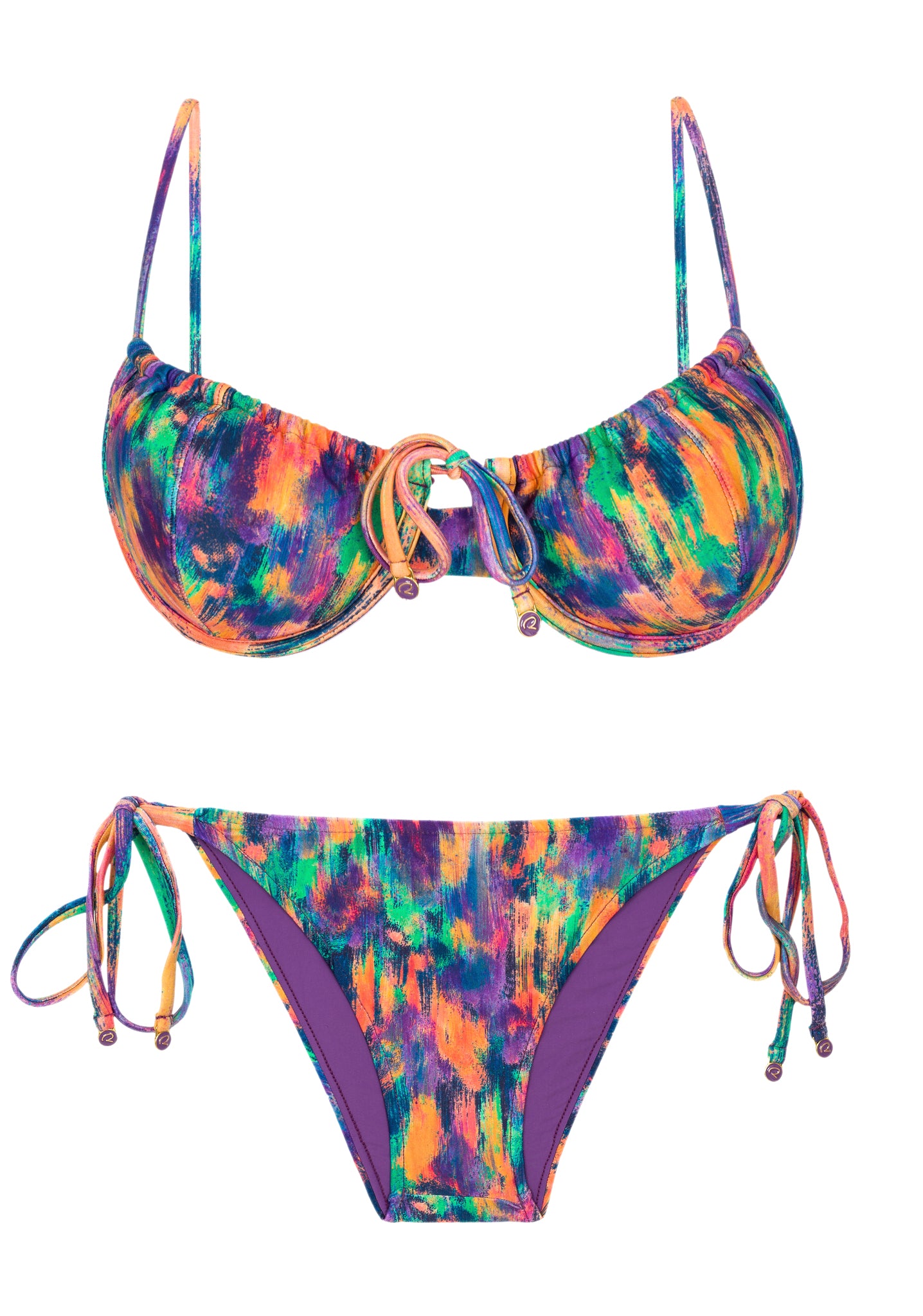 Product Front: Rio De Sol Zestaw Bikini Set Euphoria Balconet-Tie Lacinho