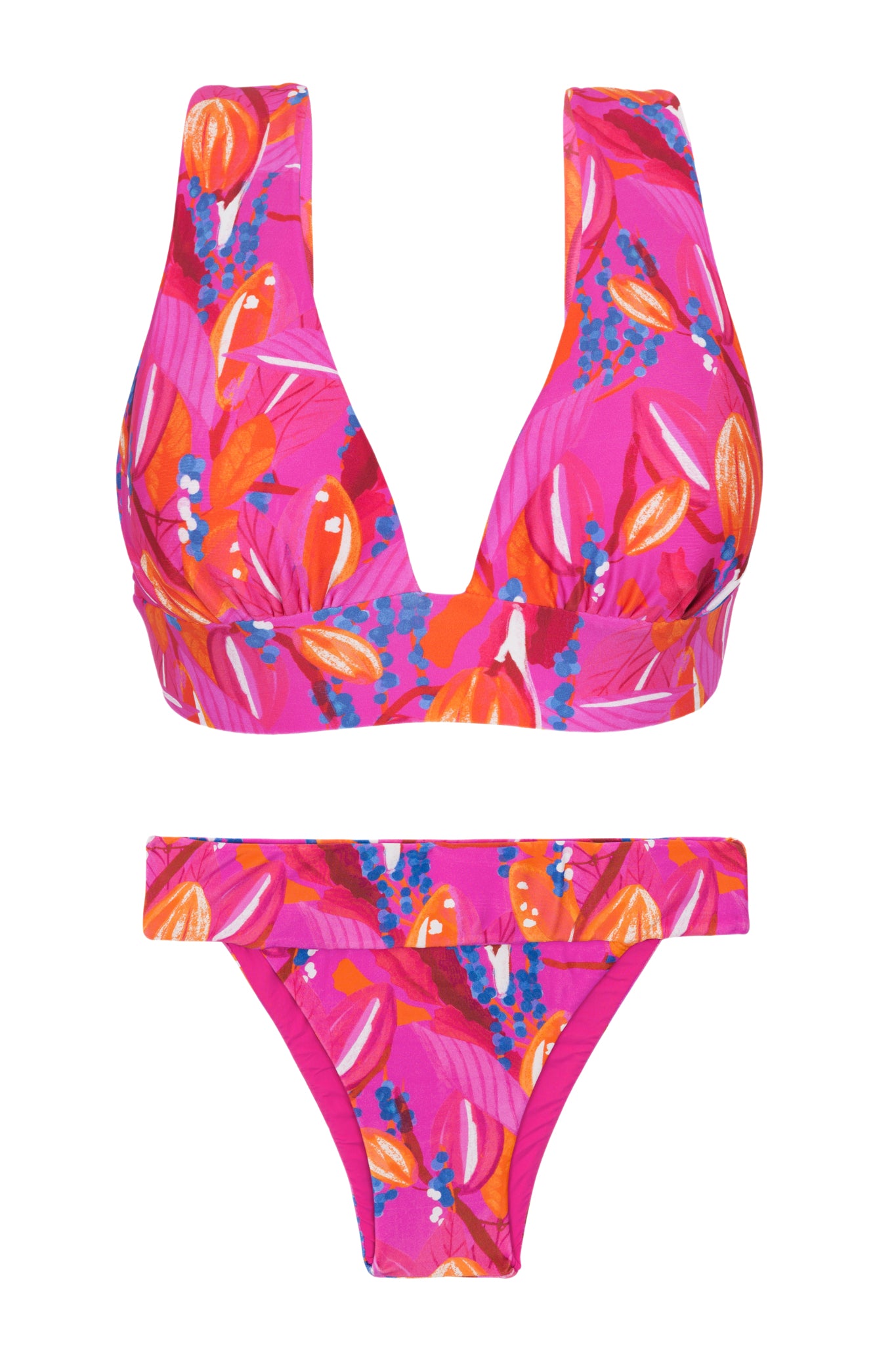 Product Front: Rio De Sol Zestaw Bikini Set Flavors Halter-Marina Essential-Cos