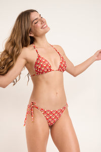 Image 08: Rio De Sol Zestaw Bikini Set Floral-Scales Tri-Inv Lacinho