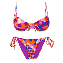Załaduj obraz do przeglądarki galerii, Product Front: Rio De Sol Zestaw Bikini Set Funny Balconet-Tie Ibiza-Comfy
