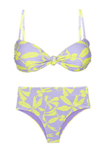 Załaduj obraz do przeglądarki galerii, Product Front: Rio De Sol Zestaw Bikini Set Glow Bandeau-Joy Hotpants
