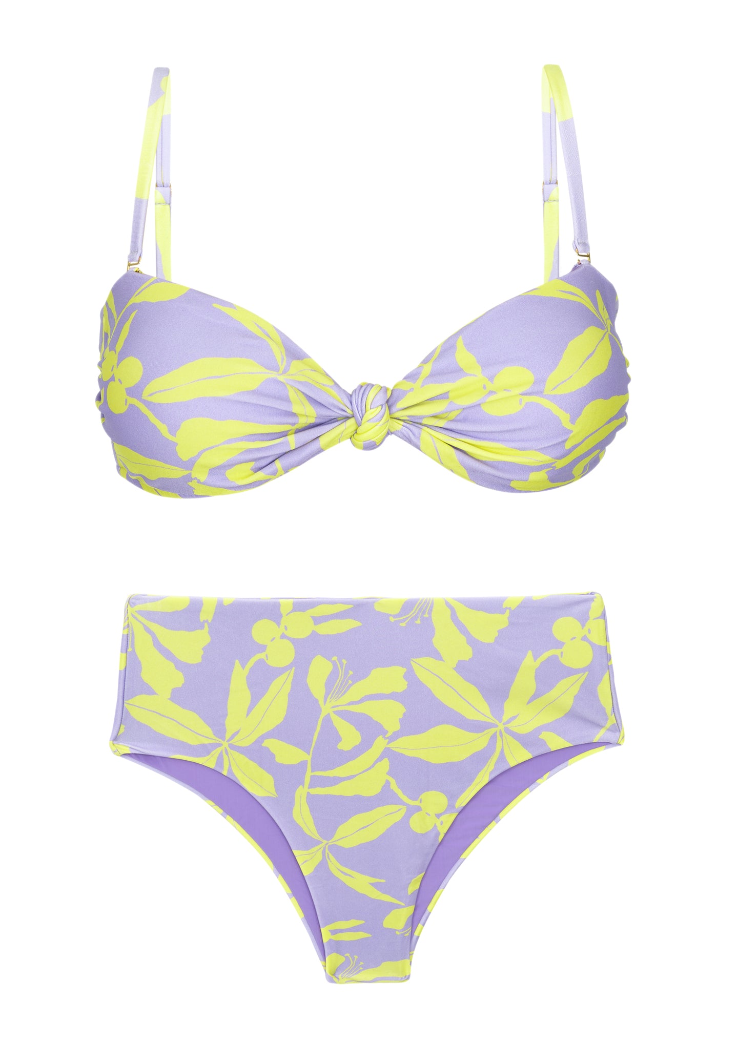 Product Front: Rio De Sol Zestaw Bikini Set Glow Bandeau-Joy Hotpants