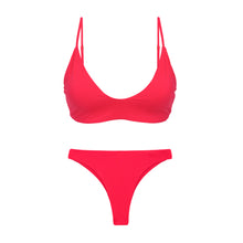 Załaduj obraz do przeglądarki galerii, Product Front: Rio De Sol Zestaw Bikini Set Hibiscus Hana Sunset
