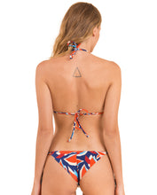 Załaduj obraz do przeglądarki galerii, Image 07: Rio De Sol Zestaw Bikini Set Leaves Tri-Inv Cheeky-Tie

