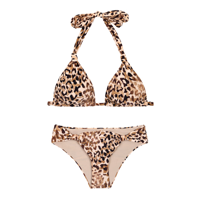 Product Front: Rio De Sol Zestaw Bikini Set Leopard Mel