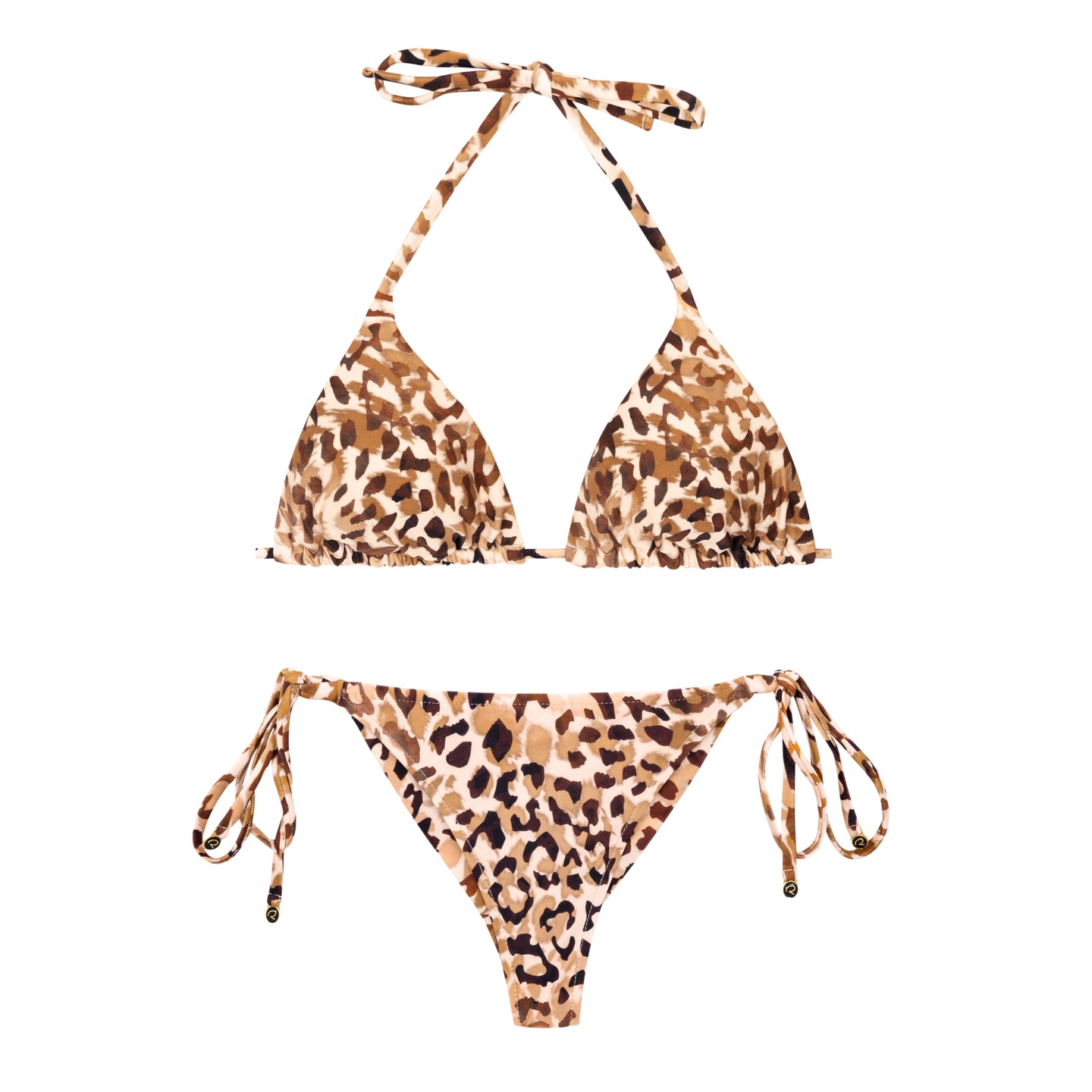 Product Front: Rio De Sol Zestaw Bikini Set Leopard Tri-Inv Cheeky-Tie