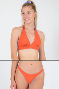Gallery: Rio De Sol Zestaw Bikini Set Light-Peach Halter-Cos Essential-Comfy