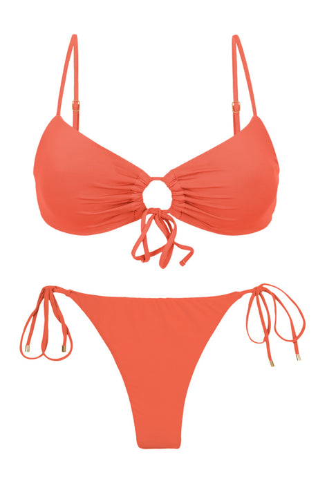 Product Front: Rio De Sol Zestaw Bikini Set Light-Peach Mila Ibiza