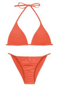 Product Front: Rio De Sol Zestaw Bikini Set Light-Peach Tri-Inv Cheeky-Fixa