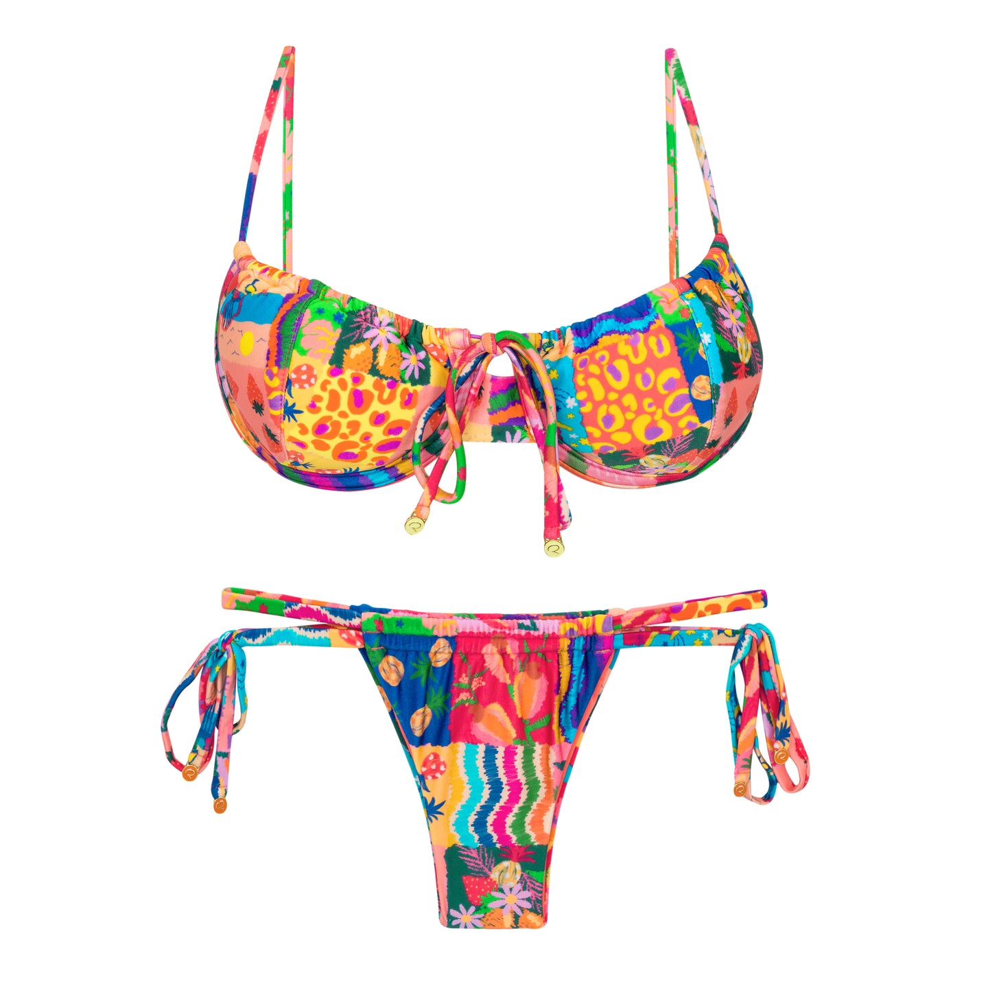 Product Front: Rio De Sol Zestaw Bikini Set Love-Trip Balconet-Tie Pipa
