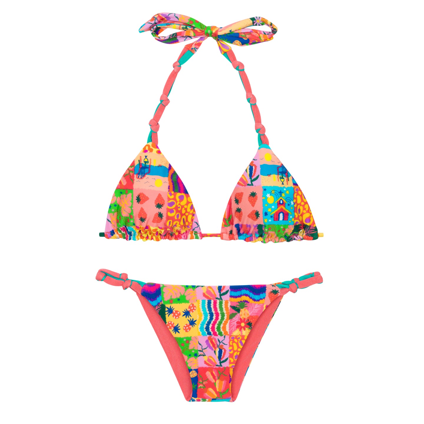Product Front: Rio De Sol Zestaw Bikini Set Love-Trip Tri-Rev Essential-Rev