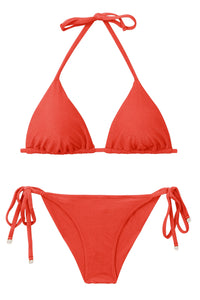 Product Front: Rio De Sol Zestaw Bikini Set Malibu-Chili Tri-Inv Cheeky-Tie