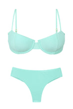 Załaduj obraz do przeglądarki galerii, Product Front: Rio De Sol Zestaw Bikini Set Malibu-Menta Balconet Ciao
