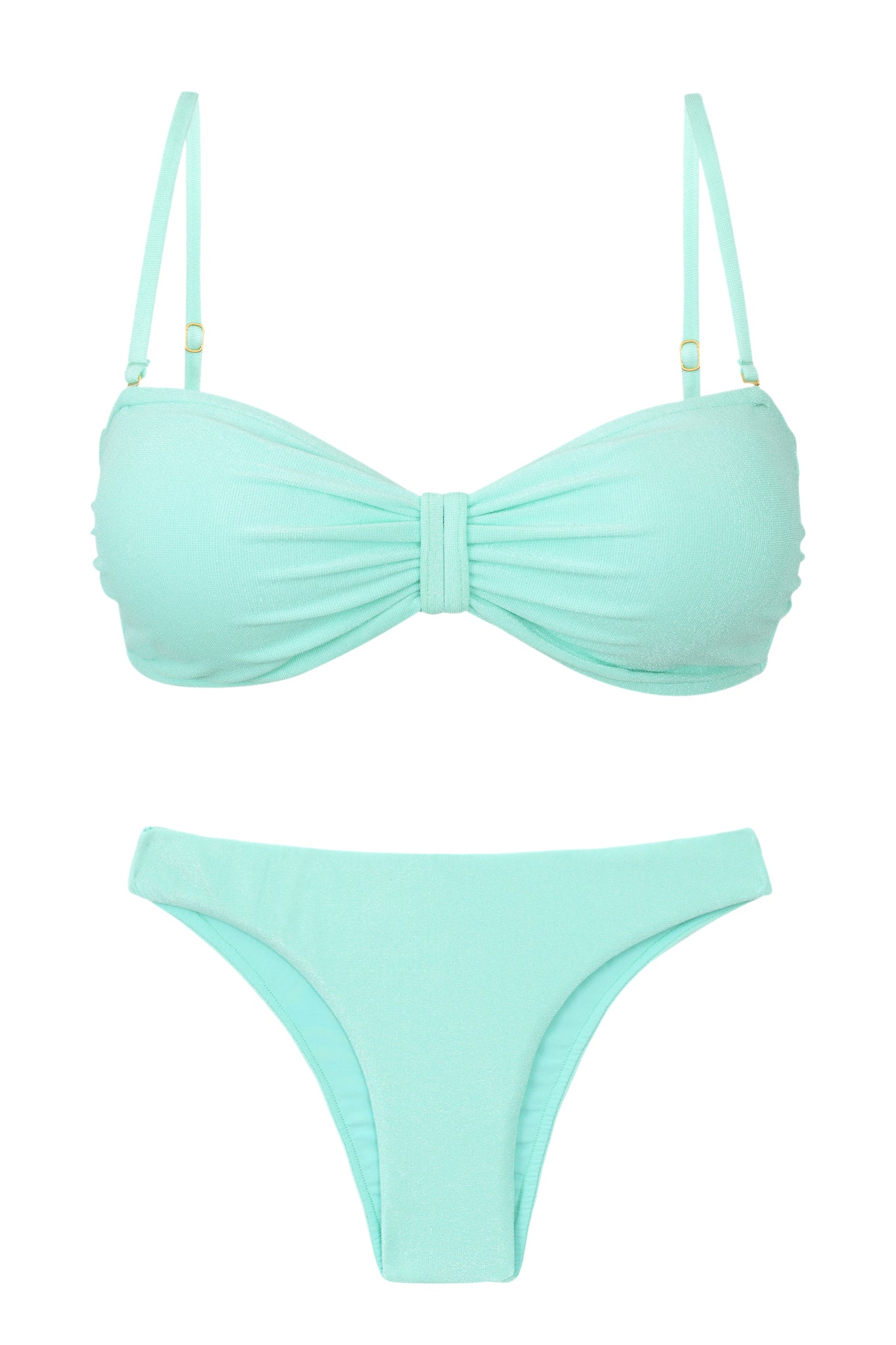 Product Front: Rio De Sol Zestaw Bikini Set Malibu-Menta Bandeau-Duo Essential
