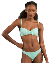 Załaduj obraz do przeglądarki galerii, Gallery: Rio De Sol Zestaw Bikini Set Malibu-Menta Bandeau-Duo Essential
