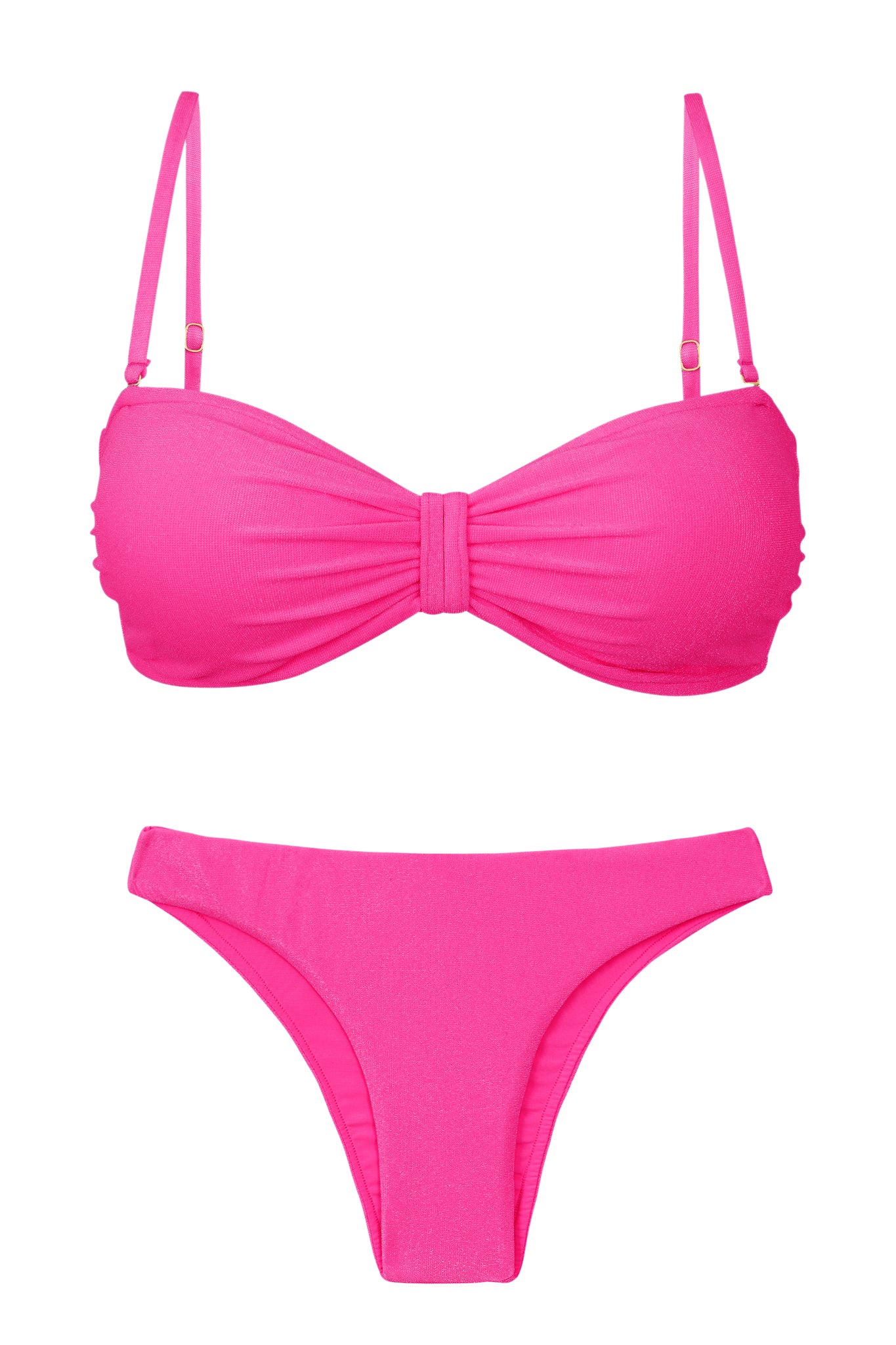 Product Front: Rio De Sol Zestaw Bikini Set Malibu-Rosa Bandeau-Duo Essential