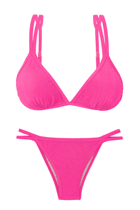 Product Front: Rio De Sol Zestaw Bikini Set Malibu-Rosa Tri-Duo Rio-Duo