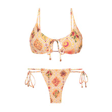 Załaduj obraz do przeglądarki galerii, Product Front: Rio De Sol Zestaw Bikini Set Mosaico Tank-Tie Pipa
