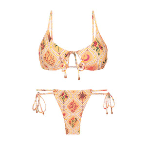 Product Front: Rio De Sol Zestaw Bikini Set Mosaico Tank-Tie Pipa