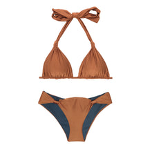 Załaduj obraz do przeglądarki galerii, Product Front: Rio De Sol Zestaw Bikini Set Nocciola Mel
