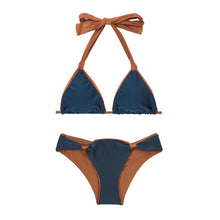 Załaduj obraz do przeglądarki galerii, Product Back: Rio De Sol Zestaw Bikini Set Nocciola Mel
