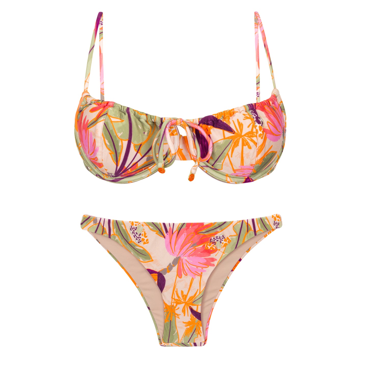 Product Front: Rio De Sol Zestaw Bikini Set Oasis Balconet-Tie Leblon