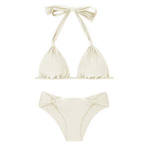 Product Front: Rio De Sol Zestaw Bikini Set Off-White Mel