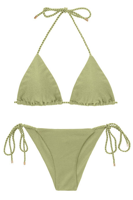 Product Front: Rio De Sol Zestaw Bikini Set Oliva Tri-Inv Cheeky-Tie
