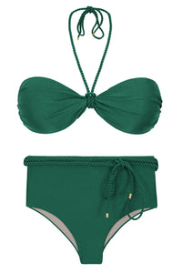 Product Front: Rio De Sol Zestaw Bikini Set Palace Twist Belted-High-Waist