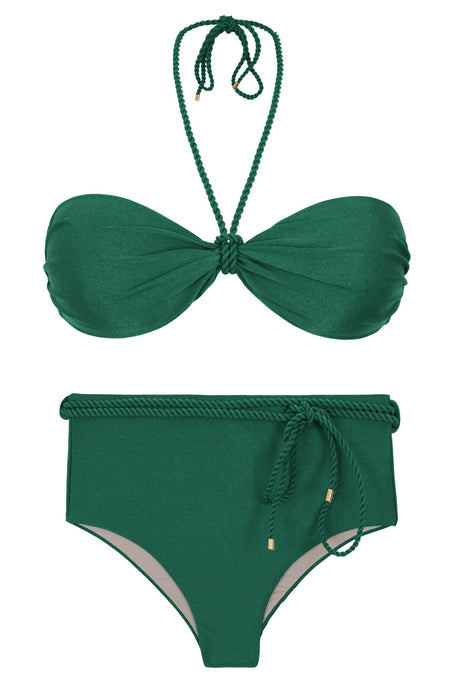 Product Front: Rio De Sol Zestaw Bikini Set Palace Twist Belted-High-Waist