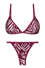 Załaduj obraz do przeglądarki galerii, Product Front: Rio De Sol Zestaw Bikini Set Palms-Vine Tri-Fixo California

