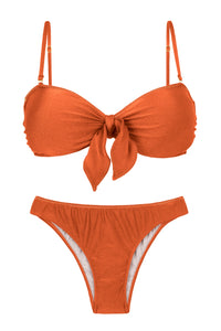 Product Front: Rio De Sol Zestaw Bikini Set Paprica Bandeau-No Essential
