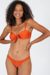 Gallery: Rio De Sol Zestaw Bikini Set Paprica Bandeau-No Essential