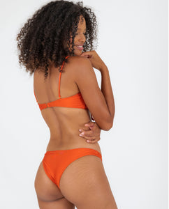 Image 07: Rio De Sol Zestaw Bikini Set Paprica Bandeau-No Essential