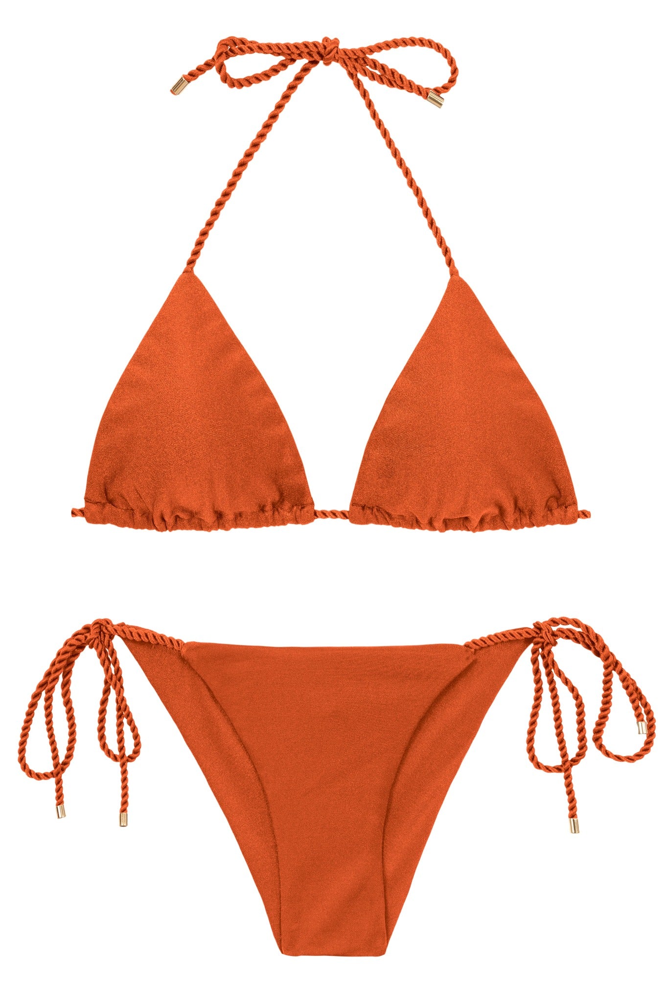 Product Front: Rio De Sol Zestaw Bikini Set Paprica Tri-Rope Cheeky-Rope