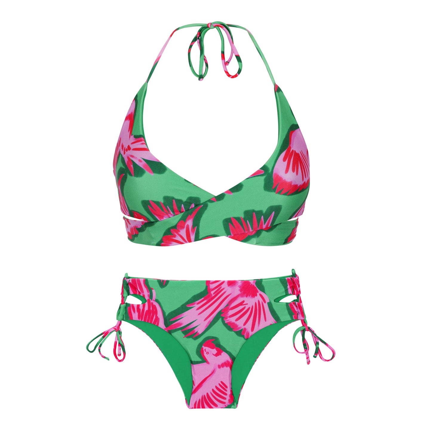 Product Front: Rio De Sol Zestaw Bikini Set Parrots Kate Madrid
