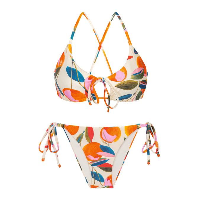 Product Front: Rio De Sol Zestaw Bikini Set Picnic Tank-Tie Lacinho