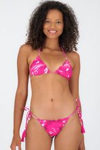 Załaduj obraz do przeglądarki galerii, Gallery: Rio De Sol Zestaw Bikini Set Pink-Palms Frufru
