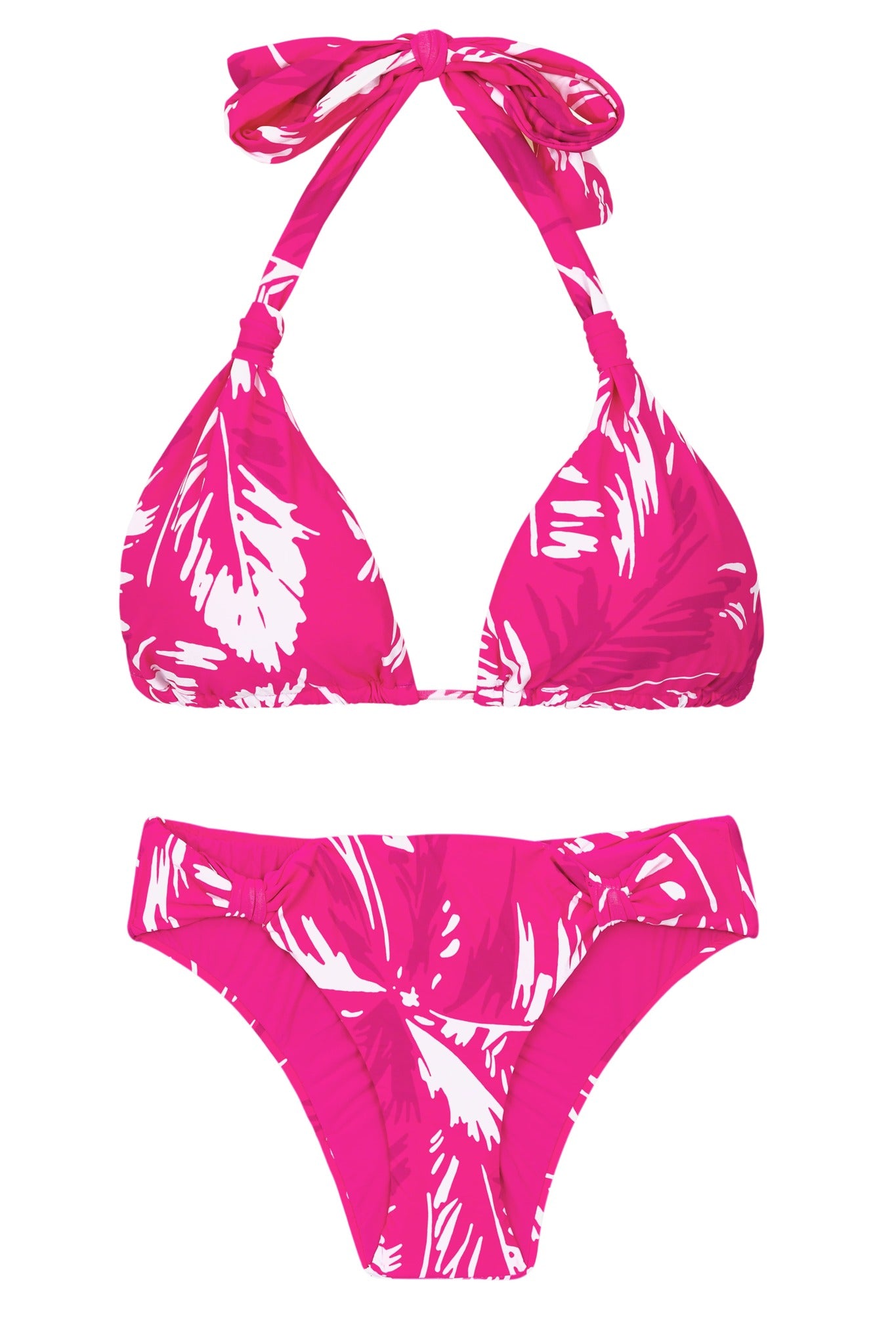Product Front: Rio De Sol Zestaw Bikini Set Pink-Palms Mel