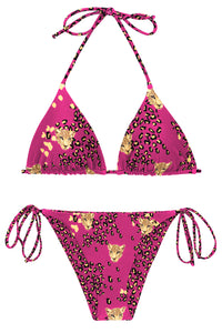 Product Front: Rio De Sol Zestaw Bikini Set Roar-Pink Tri-Inv Ibiza-Comfy