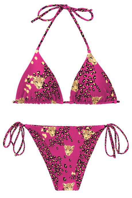 Product Front: Rio De Sol Zestaw Bikini Set Roar-Pink Tri-Inv Ibiza-Comfy