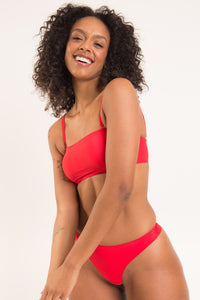 Image 10: Rio De Sol Zestaw Bikini Set Rouge Bandeau-Reto Nice-Fio