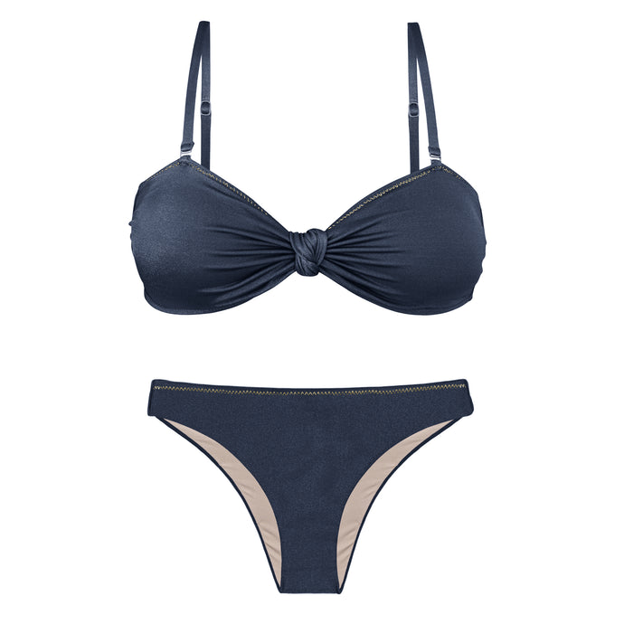 Product Front: Rio De Sol Zestaw Bikini Set Shark Bandeau-Joy Essential