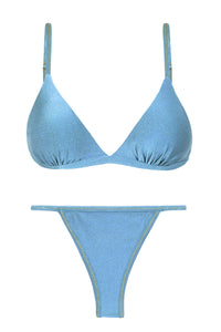 Product Front: Rio De Sol Zestaw Bikini Set Shimmer-Baltic-Sea Tri-Fixo California
