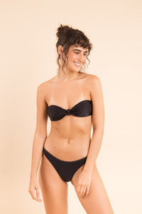 Image 12: Rio De Sol Zestaw Bikini Set Shimmer-Black Bandeau-Joy Essential