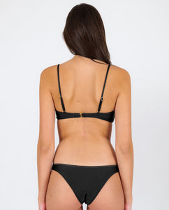 Image 06: Rio De Sol Zestaw Bikini Set Shimmer-Black Bandeau-No Essential