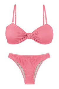 Product Front: Rio De Sol Zestaw Bikini Set Shimmer-Confetti Bandeau-Joy Essential
