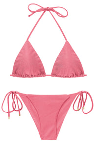 Product Front: Rio De Sol Zestaw Bikini Set Shimmer-Confetti Tri-Inv Cheeky-Tie