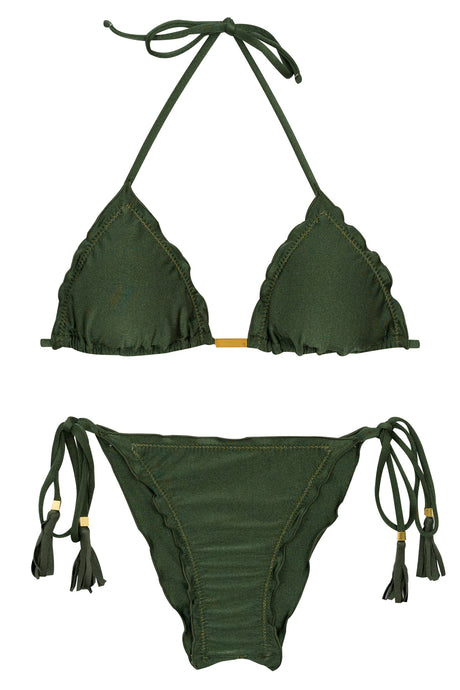 Product Front: Rio De Sol Zestaw Bikini Set Shimmer-Croco Frufru